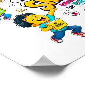 Poster Citation Droits Pensée Vous Aviez Dit Snacks (Coin)