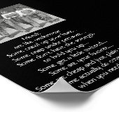 Poster Citation drôle À propos Les amis sont comme les so (Coin)