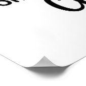Poster Citation Drôle Cuisine (Coin)