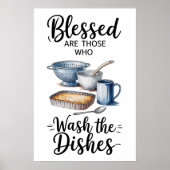Poster Citation Drôle Cuisine (Devant)