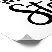 Poster Citation Drôle Cuisine (Coin)