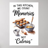 Poster Citation Drôle Cuisine (Devant)