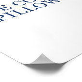 Poster Citation drôle de cols bleus (Coin)