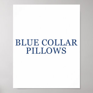 Poster Citation drôle de cols bleus 