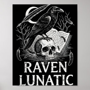Poster Citation drôle de littérature classique lunatique