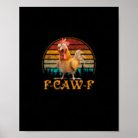 Citation drôle de poulet mème F-Caw-F
