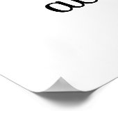 Poster Citation drôle de procrastinateur (Coin)