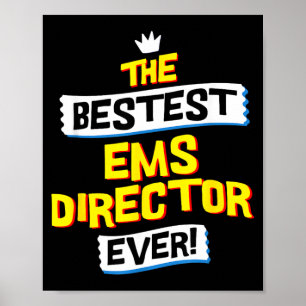 Poster Citation drôle et sarcastique pour directeur des S