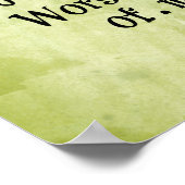 Poster Citation drôle sur le fait d'être normal (Coin)