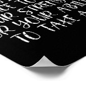 Poster Citation Du Défi De Force De Boxe Pour Les Combatt (Coin)