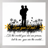 Poster Citation du Père Day (Devant)