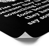 Poster Citation du philosophe Platon - Philosophie Étudia (Coin)