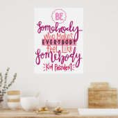 Poster citation du président enfant (Cuisine)