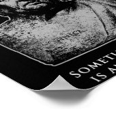 Poster Citation du stoïcisme Seneca "acte de courage" (Coin)