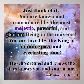 Poster : Citation d'Uchtdorf