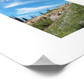 Poster Citation d'une étape à une étape Randonnée (Coin)