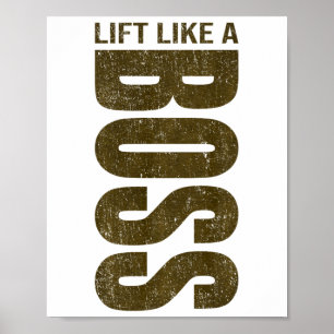 Poster Citation Fitness Y2k Gym Entraînement Discipline Y