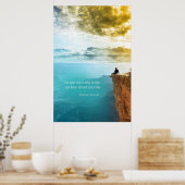 Poster Citation Friedrich Nietzsche Nature Aventure Natur (Cuisine)