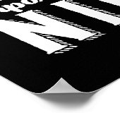 Poster Citation gentille Il est plus important d'être gen (Coin)