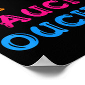 Poster Citation graphique de l'Humour drôle vacciné Fauci (Coin)