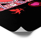 Poster Citation Halloween à mains - Slogan Déplaisant (Coin)