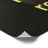 Poster Citation Hyde de cette les années 70 (Coin)