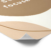 Poster Citation Illustrative Boho Beige (Coin)