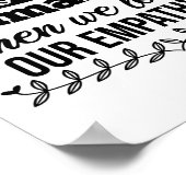 Poster Citation inspirante (Coin)