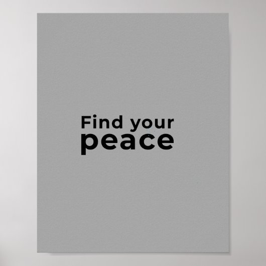 Poster citation inspirante (Devant)
