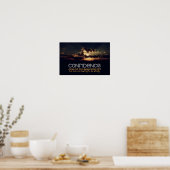 Poster Citation inspirante "Confiance" (Cuisine)