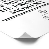 Poster Citation inspirante de Bouddha (Coin)