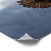 Poster Citation inspirante de l'aigle à tête blanche (Coin)