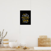 Poster Citation Inspirante Groupe de la Paix Mondiale Hug (Cuisine)