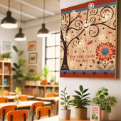 Poster Citation inspirante Inspirété de libellules de l'a