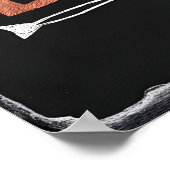 Poster Citation inspirante : Ne pas être poussé par votre (Coin)