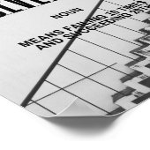 Poster Citation Inspirante Sur La Persévérance (Coin)