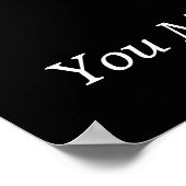 Poster Citation Inspiration Basketball Bleu Artwork (Coin)