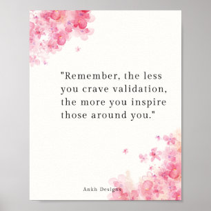 Poster Citation Inspirationnelle - Arrêter de rechercher