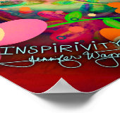 Poster Citation Inspirationnelle Continuer à progresser (Coin)