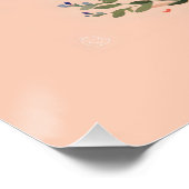 Poster Citation Inspirationnelle de chat amusant (Coin)