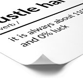 Poster Citation Inspirationnelle difficile (Coin)