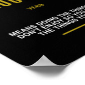 Poster Citation Inspirationnelle Impressionnante Sur La R (Coin)