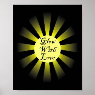 Poster Citation Inspirationnelle Luminosité Graphique Ave