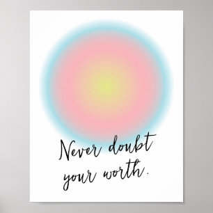 Poster Citation Inspirationnelle Positive Ado personnalis