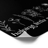 Poster Citation Inspirationnelle qui aide les petits espr (Coin)