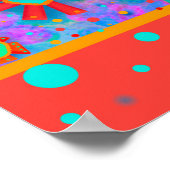 Poster Citation Inspirationnelle Stylé Fun Floral Daisy (Coin)