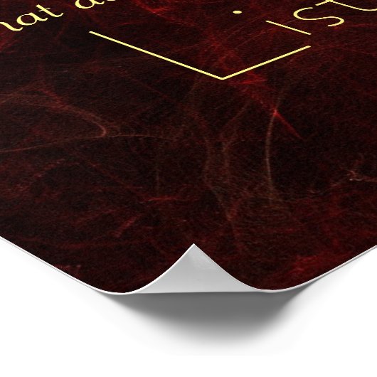 Poster Citation inspirée de Rumi (Coin)