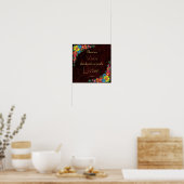 Poster Citation inspirée de Rumi (Cuisine)