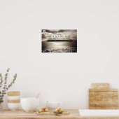 Poster Citation inspirée de Winston Churchill "Courage" (Cuisine)