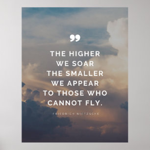 Poster Citation Ispirationniste Friedrich Nietzsche